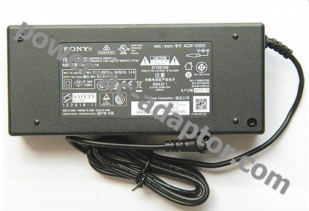 Original 120W Sony VAIO PCG-8112M PCG-8A2M AC Adapter charger